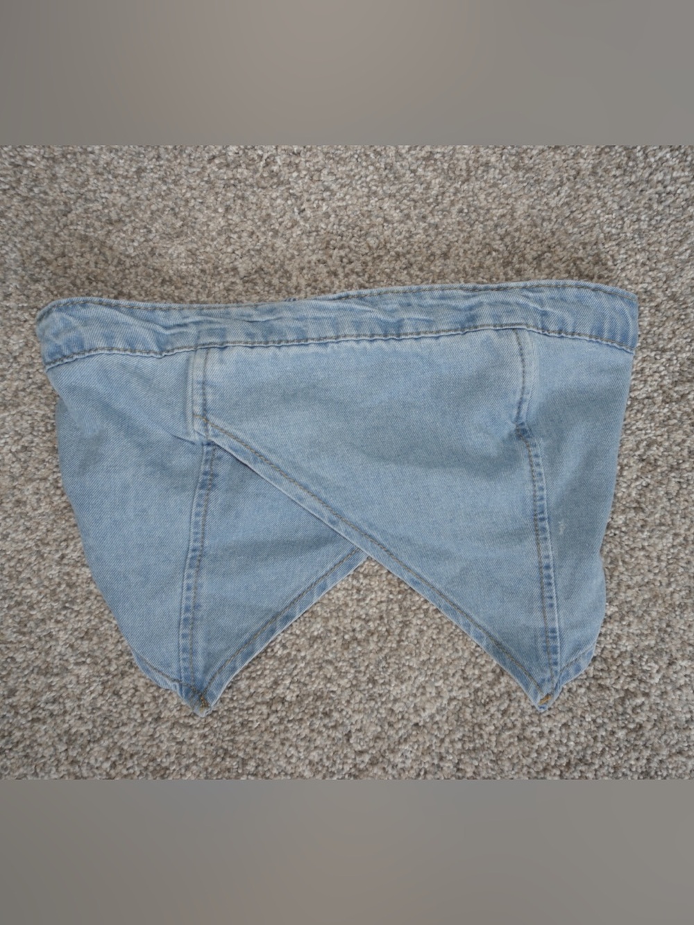 Light Wash Women’s Denim Top - Classic Light Blue